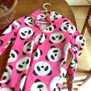 Pink panda sweater